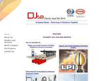 Tablet Screenshot of djsb.org